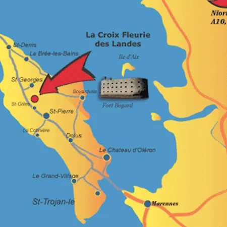 La Croix Fleurie Des Landes *